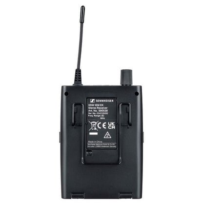 Sennheiser XSW IEM EK (B) Stereo Bodypack Wireless Receiver