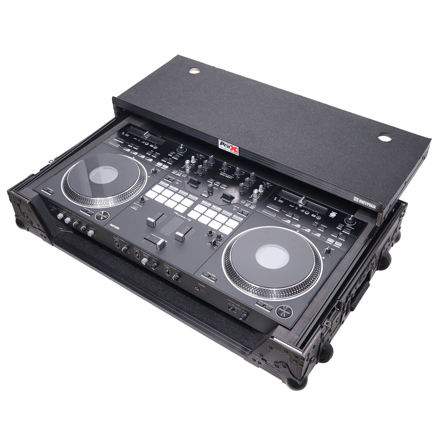 ProX XS-DDJREV7WLT Pioneer DDJ-REV7 ATA Style Flight Case Black