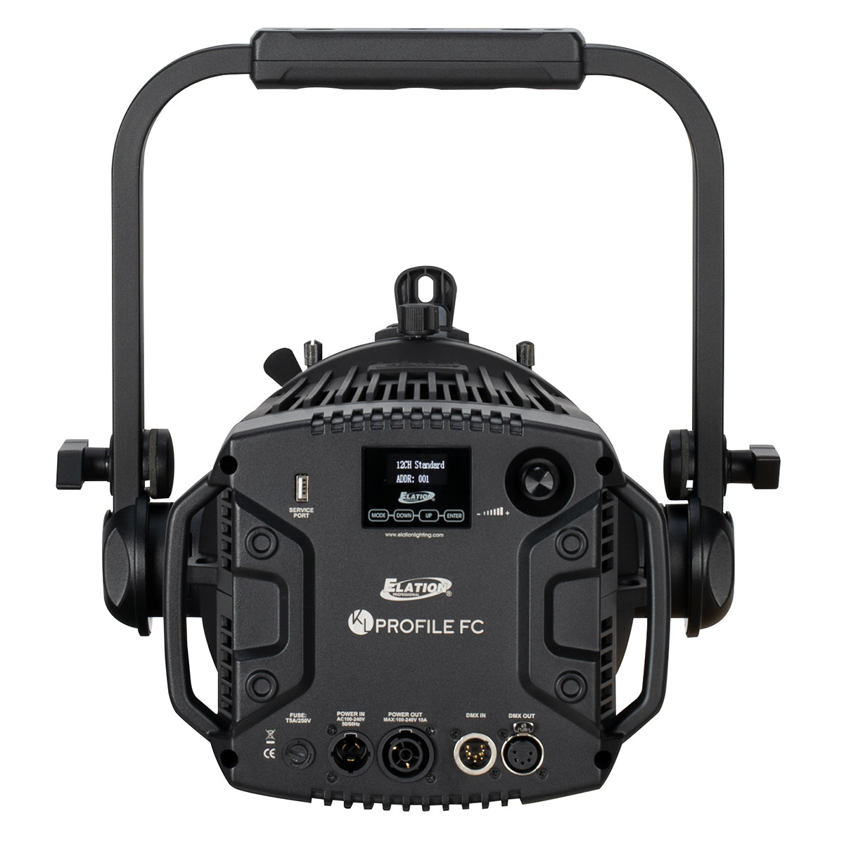 Elation KL PROFILE FC RGBMA LED Zooming Ellipsoidal back