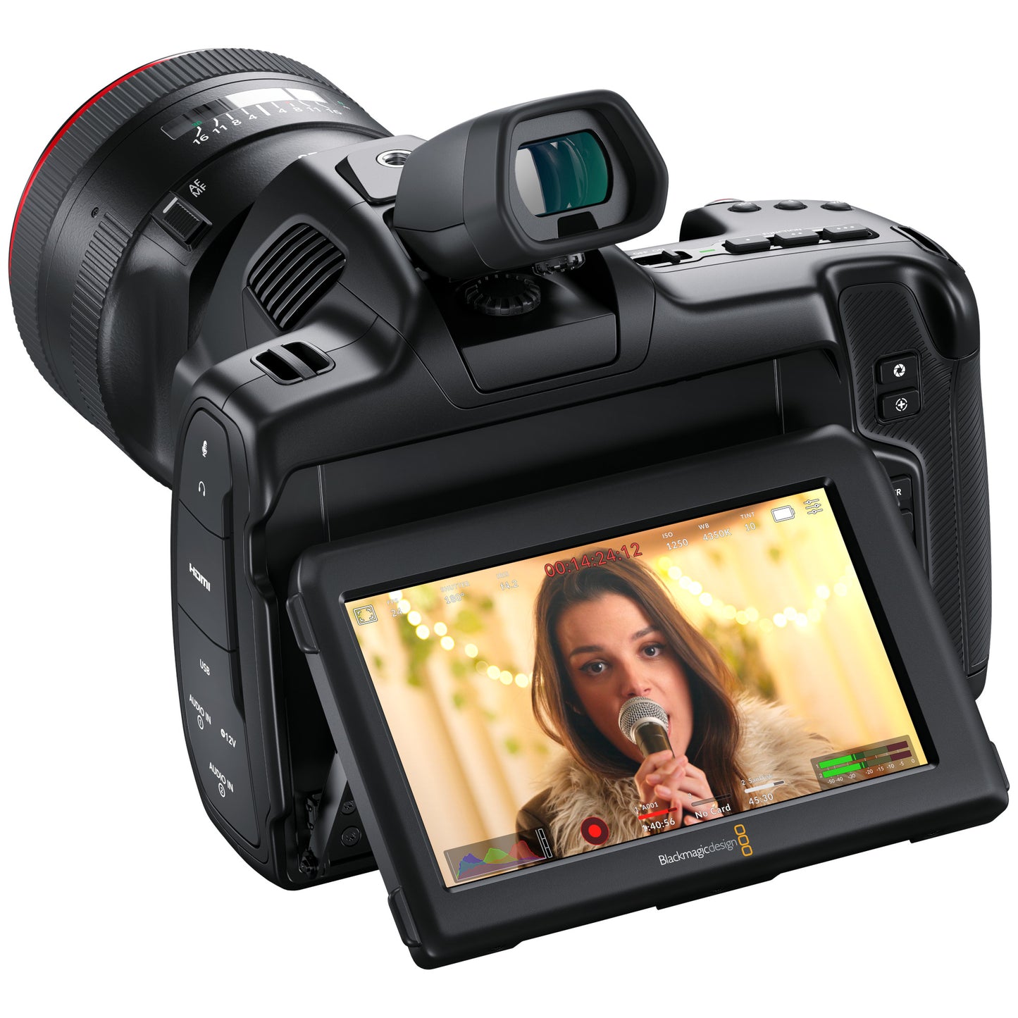 Blackmagic Design Pocket CinemaÂ Camera 6K G2 display