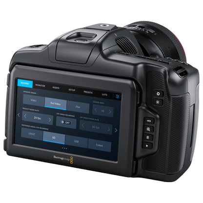 Blackmagic Design Pocket CinemaÂ Camera 6K G2 menus