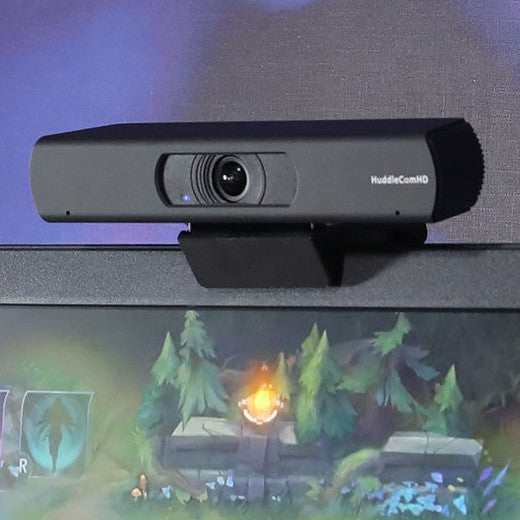 HuddleCamHD Pro IP 4K NDI Webcam lifestyle