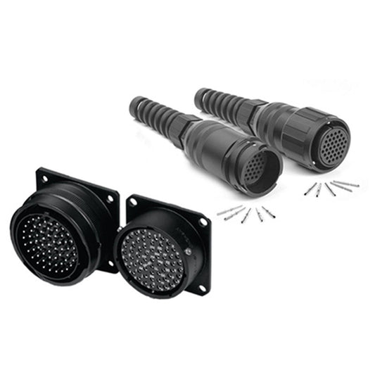 ProCo Sound Amphenol circular multipin adapters with panel-mount and cable-end connectors plus loose pins