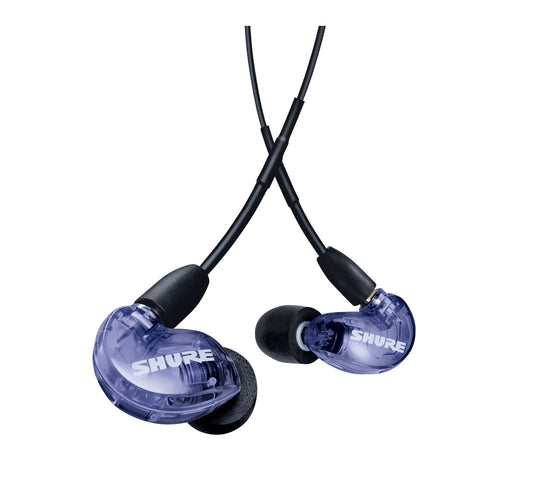 Shure SE215 Pro Purple Sound Isolating Earphones