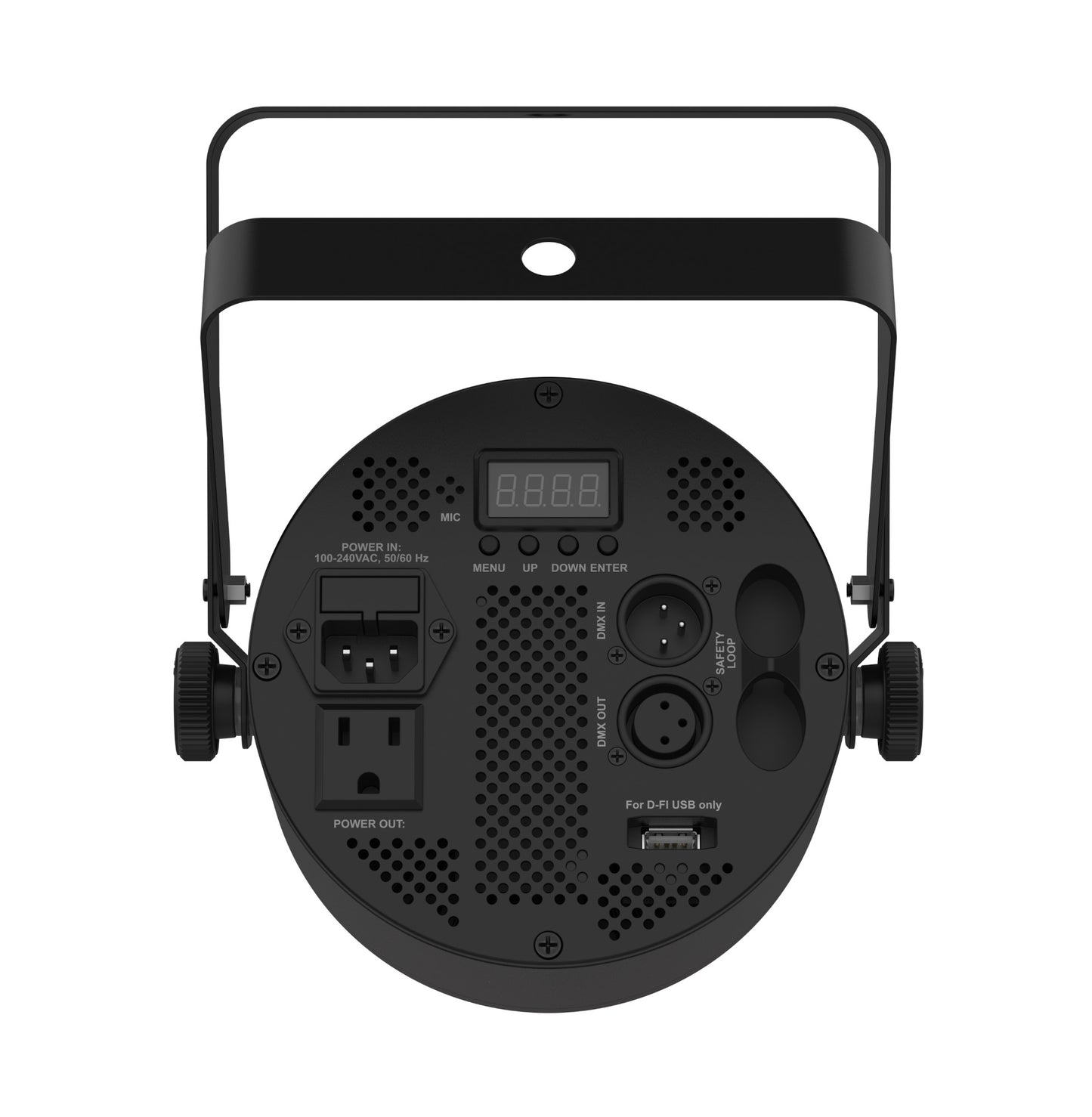 Chauvet DJ SlimPAR Q6 ILS RGBA LED Par back