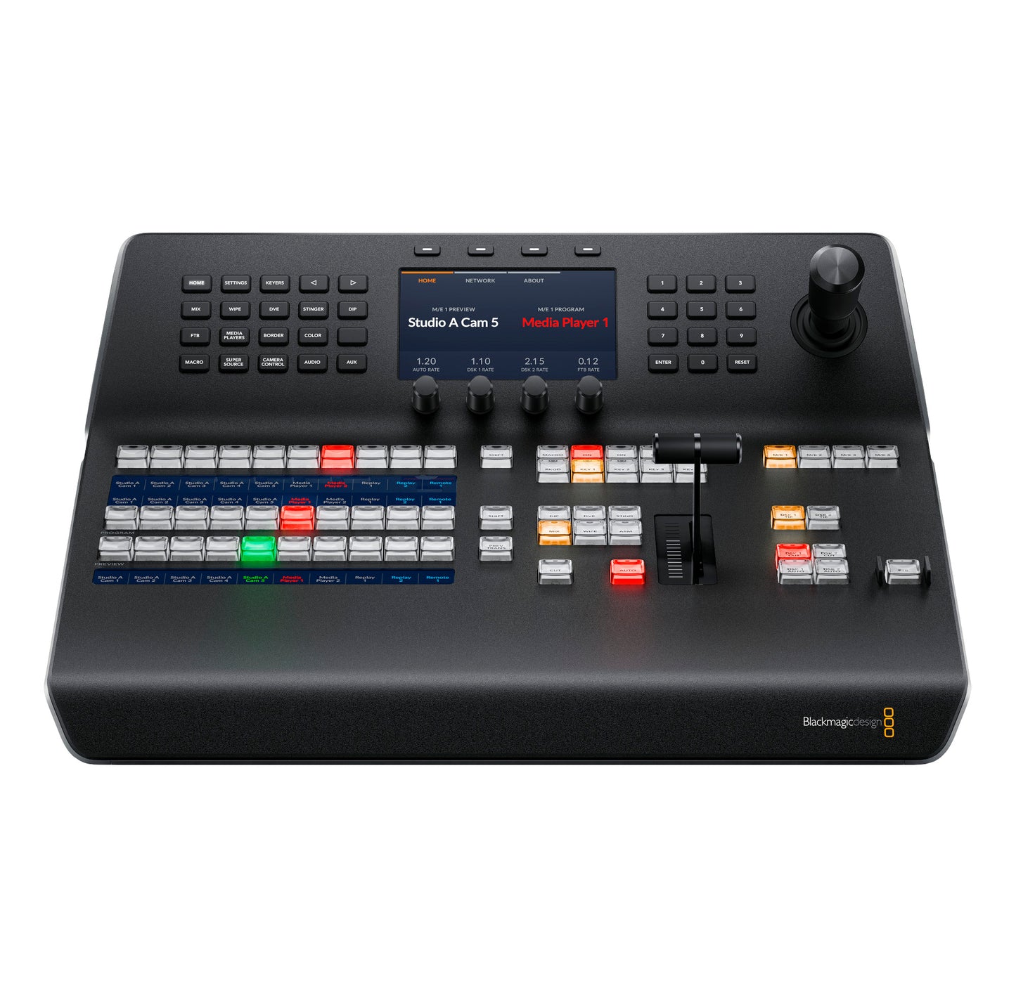 Blackmagic Design ATEM 1 M/E Advanced Panel 10 front
