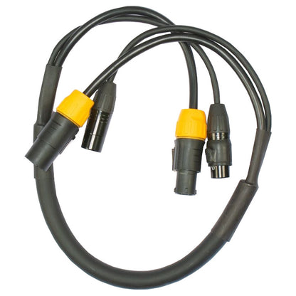 Accu-Cable AC3PTRUE IP65 DMX & Locking Power Link Cable