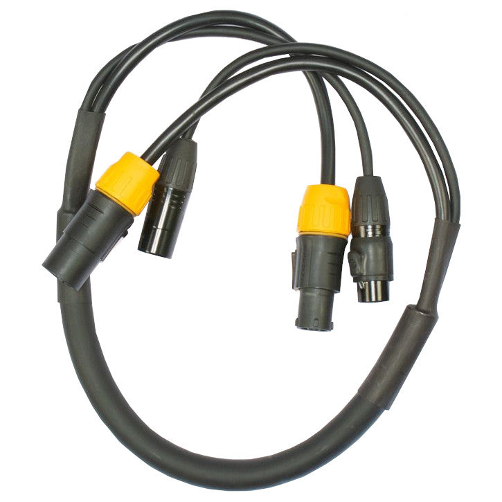 Accu-Cable AC3PTRUE IP65 DMX & Locking Power Link Cable