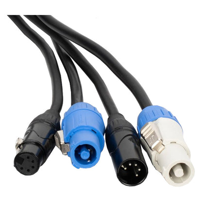 Accu-Cable AC5PPCON 5-Pin DMX & Locking Power Link Cable detail