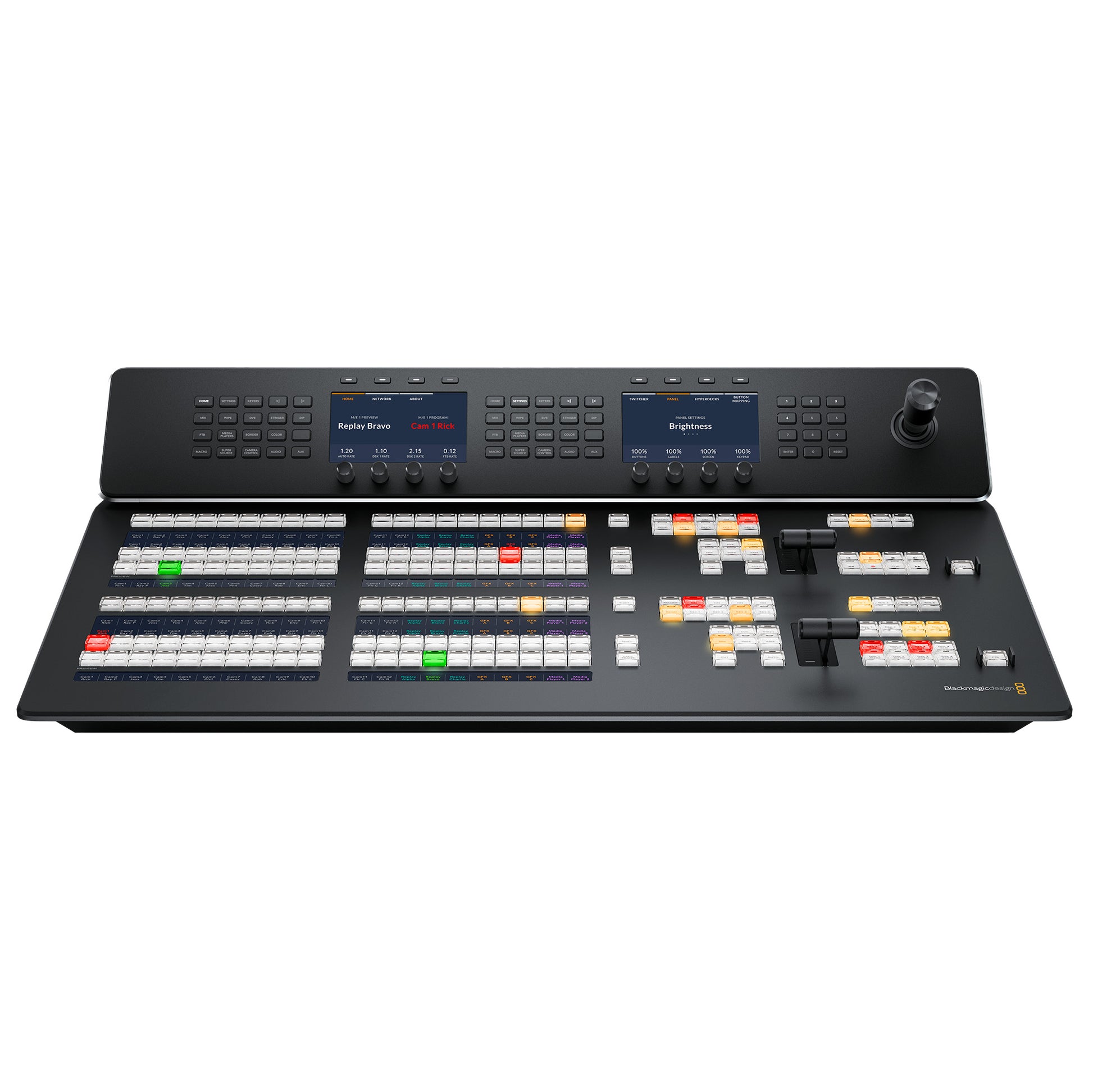 Blackmagic Design ATEM 2 M/E Advanced Panel 20 front