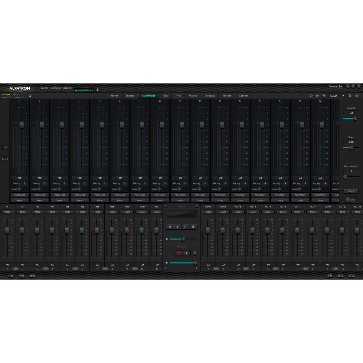 134741_Alfatron-Electronics-8x8-Audio-Digital-Signal-Processor-For-AV-Install-With-Dante_ALT07sqr