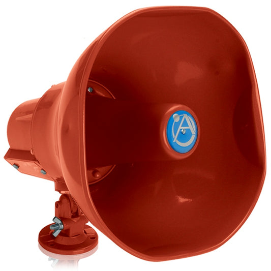 AtlasIED AP-15TUCR AP-15 Emergency Horn Speaker | With Line Supervision | 25V/70V | Red