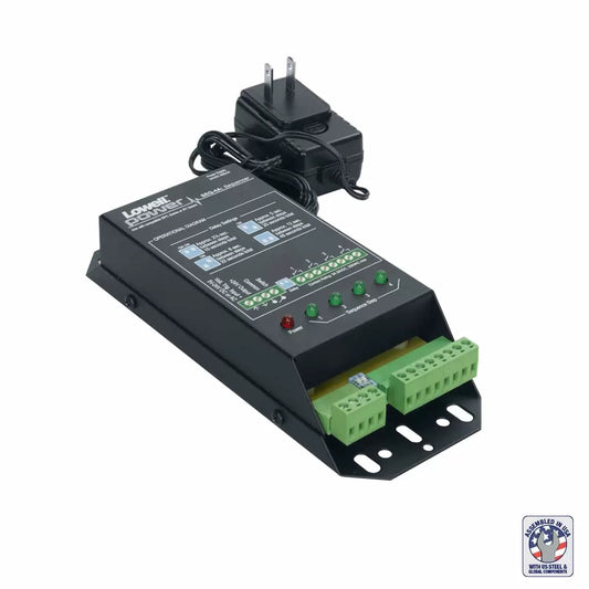 Lowell Power Sequencer AC Equipment Startup Controller | 4-Step | Wire Connections