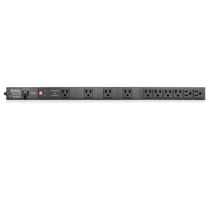 AtlasIED AP Vertical Power Strip 24" Rack Mount 10-Outlet Strip | 15A
