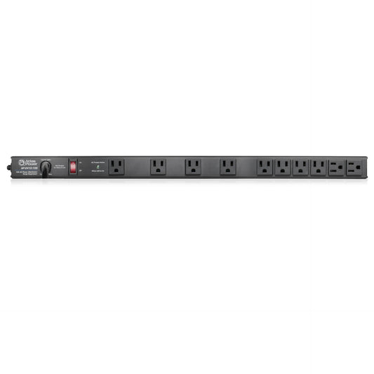 AtlasIED AP-2410-15S Vertical Power Strip | 15A | 10 Outlets