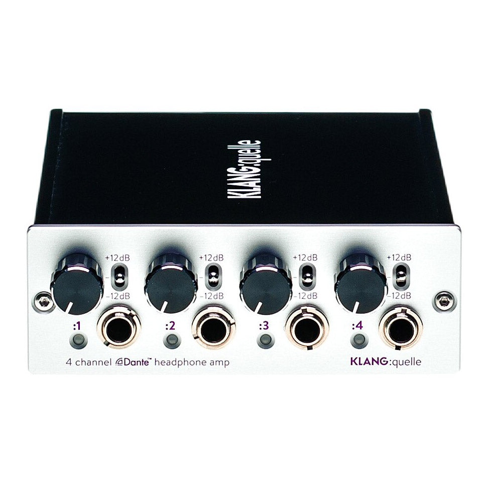 KLANG:technologies KLANG:quelle 4 Channel Dante Network Headphone Amp