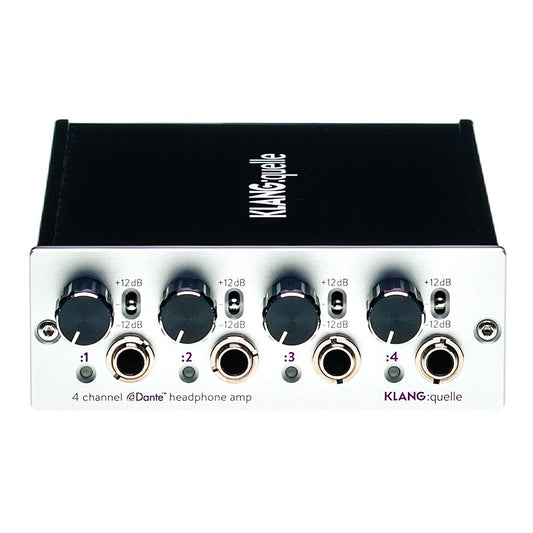 KLANG:technologies KLANG:quelle 4 Channel Dante Network Headphone Amp