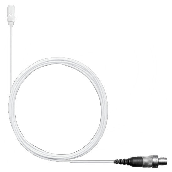Shure UL4 UniPlex Cardioid Lavalier Microphone,  Connector: LEMO3 | Color: White