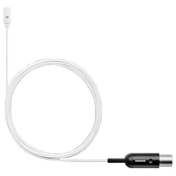Shure UL4 UniPlex Cardioid Lavalier Microphone,  Connector: MTQG | Color: White