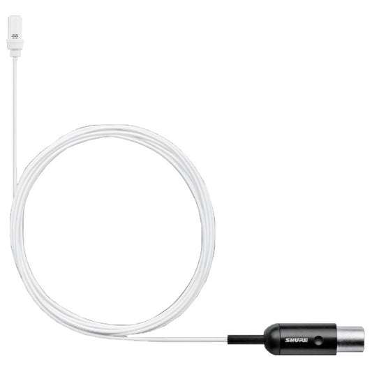 Shure UL4 UniPlex Cardioid Lavalier Microphone,  Connector: MTQG | Color: White