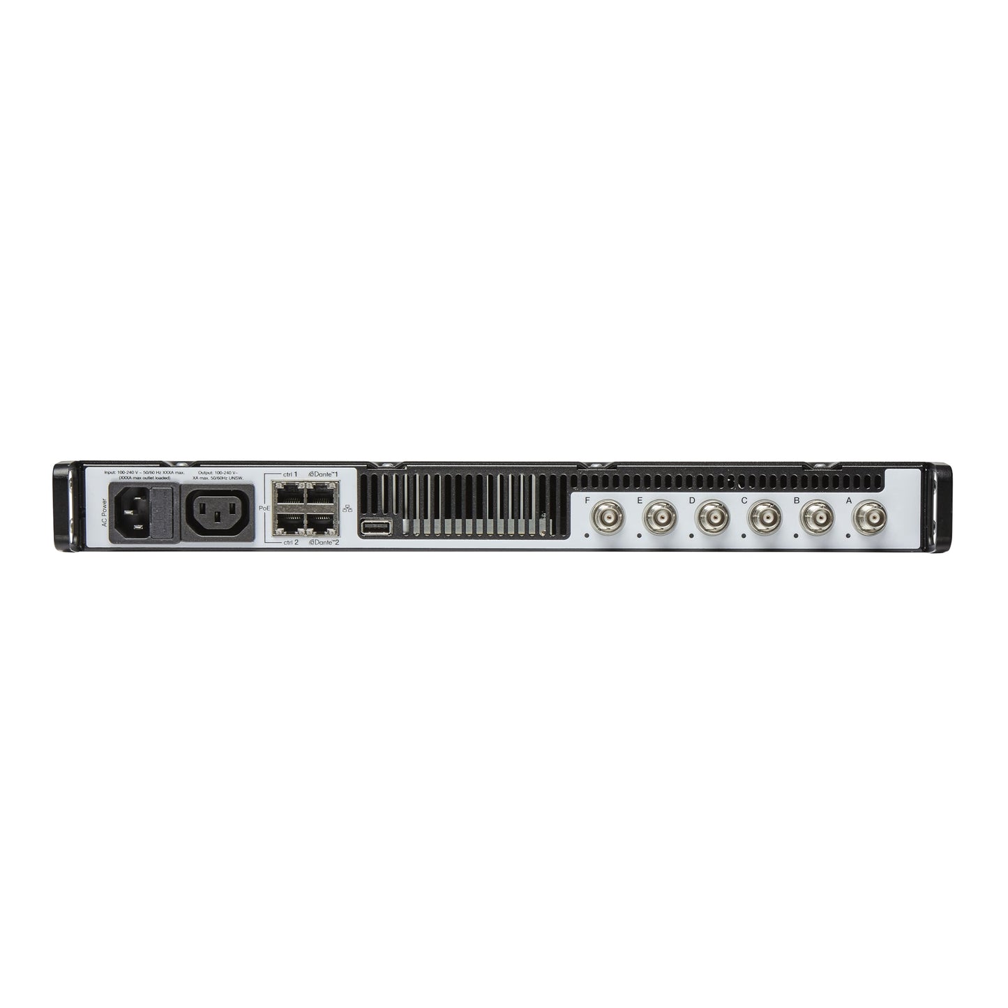 Shure AD600 Axient Digital Spectrum Manager back
