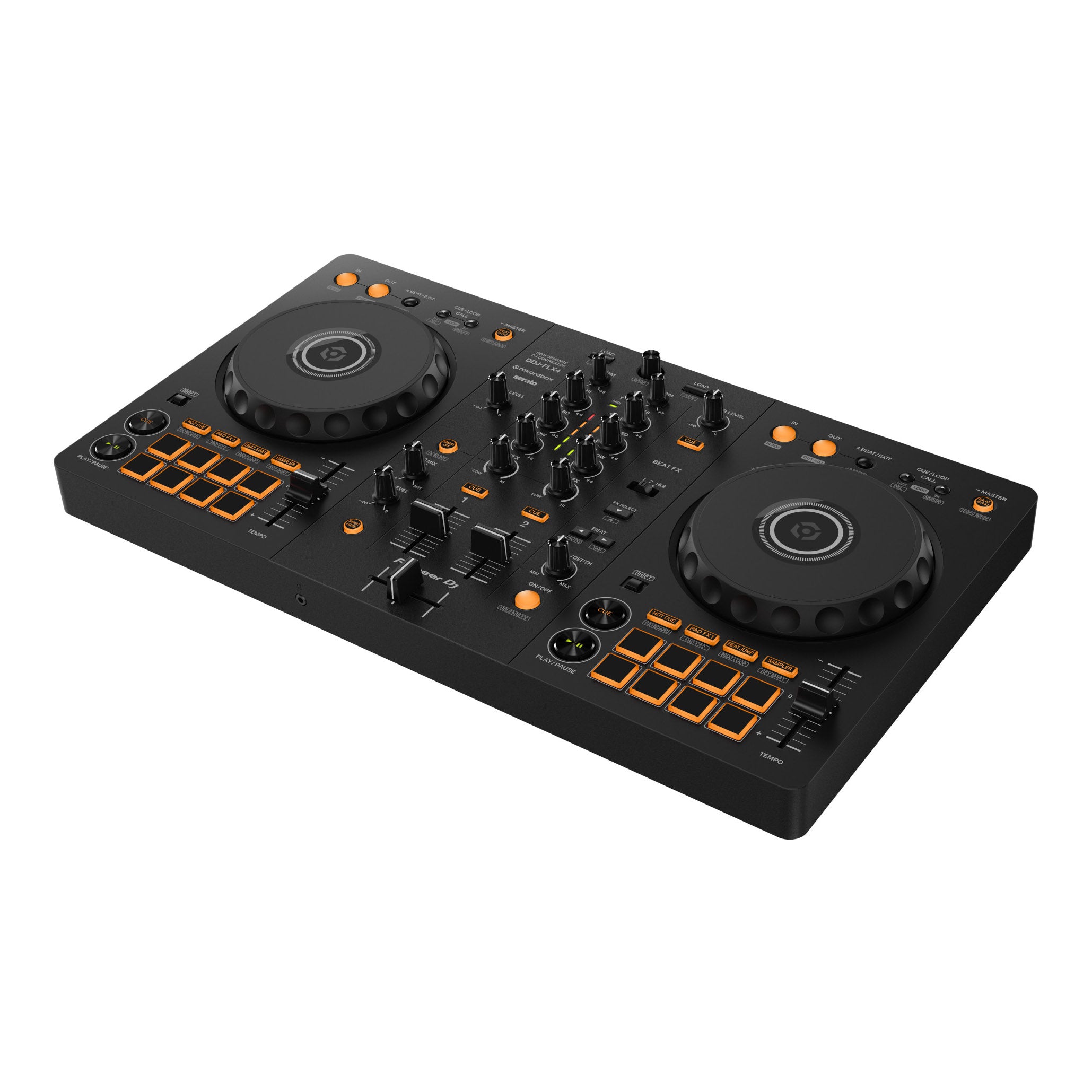 DDJ FLX4 2チャンネル 黒 Pioneer DJ DDJ-FLX4 2-Channel DJ Controller – SoundPro