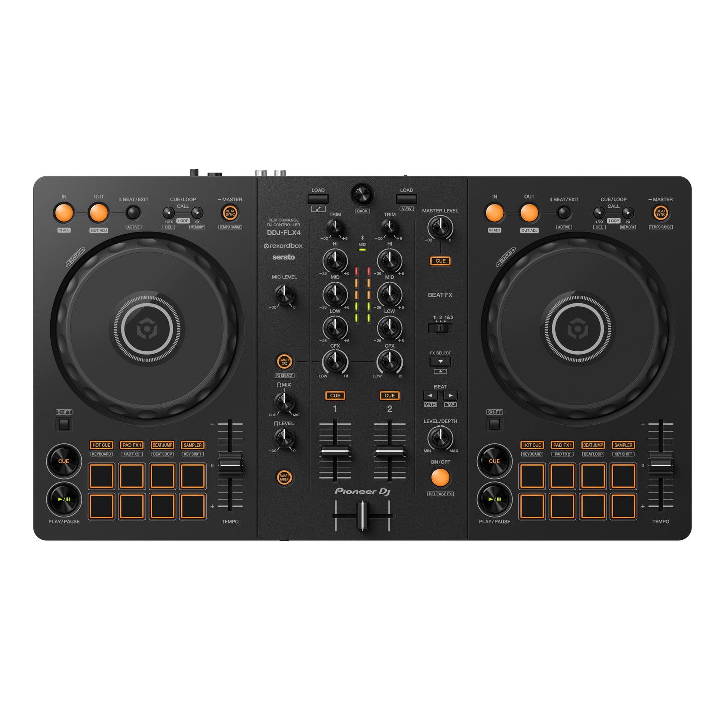 Pioneer DJ DDJ-FLX4 2-Channel DJ Controller top