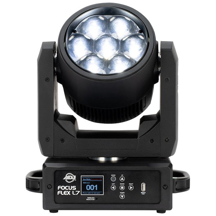 ADJ Focus Flex L7 7x40W RGBL LED Moving Head white