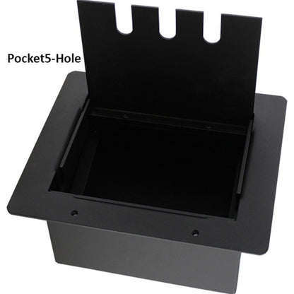 ProCo Sound Pocket5 Recessed Floor Input Pocket | 3 Hole Traditional