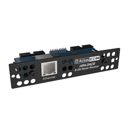 AtlasIED HPA-DAC8 Eight-Input Dante Accessory Card for HPA Amplifiers