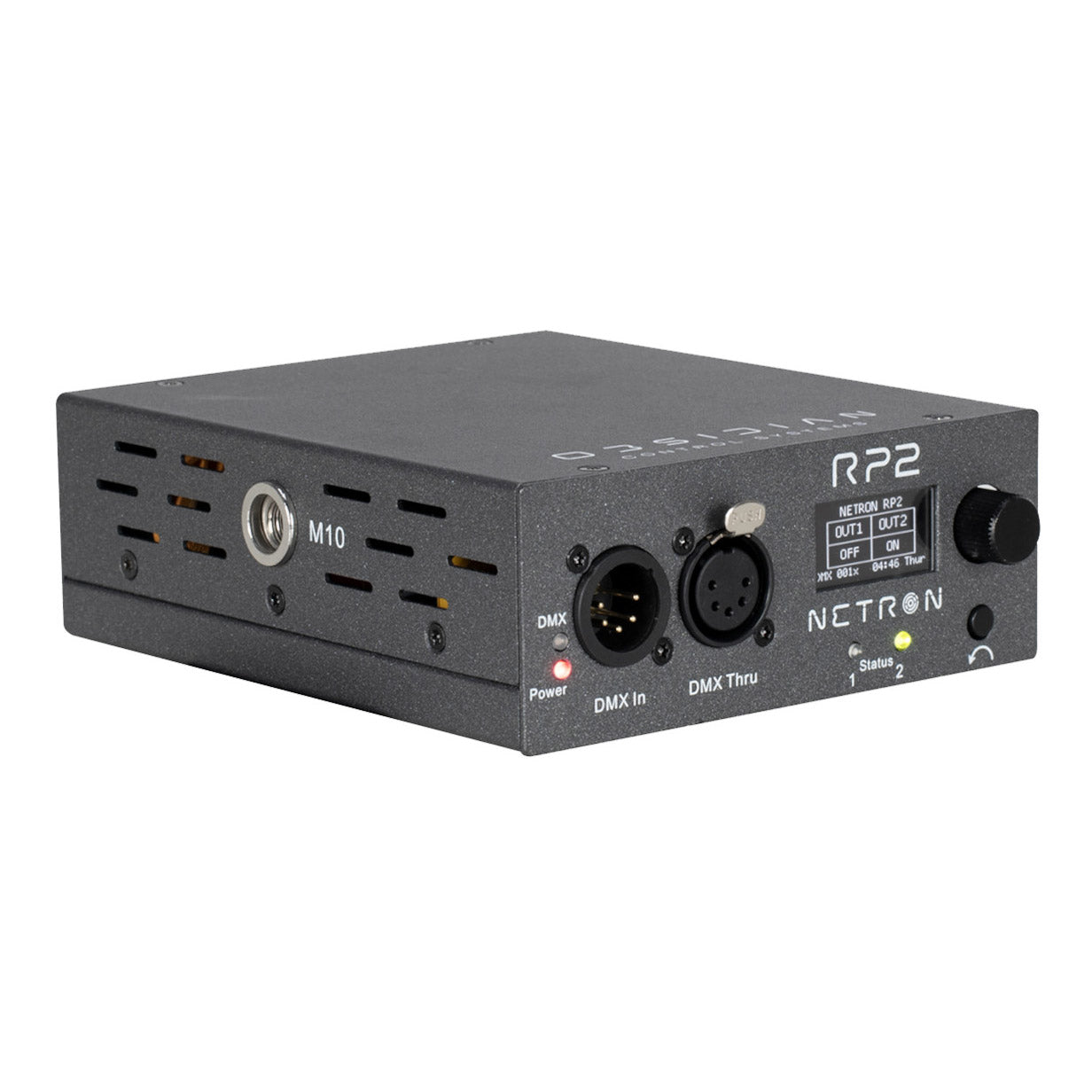 Obsidian Netron RP2 Intelligent 2-Way DMX Power Relay