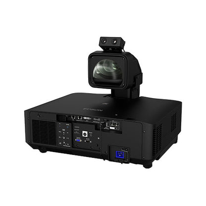 Epson EB-PU2220B 20000 Lumen 3LCD Large Venue Laser Projector front with lens