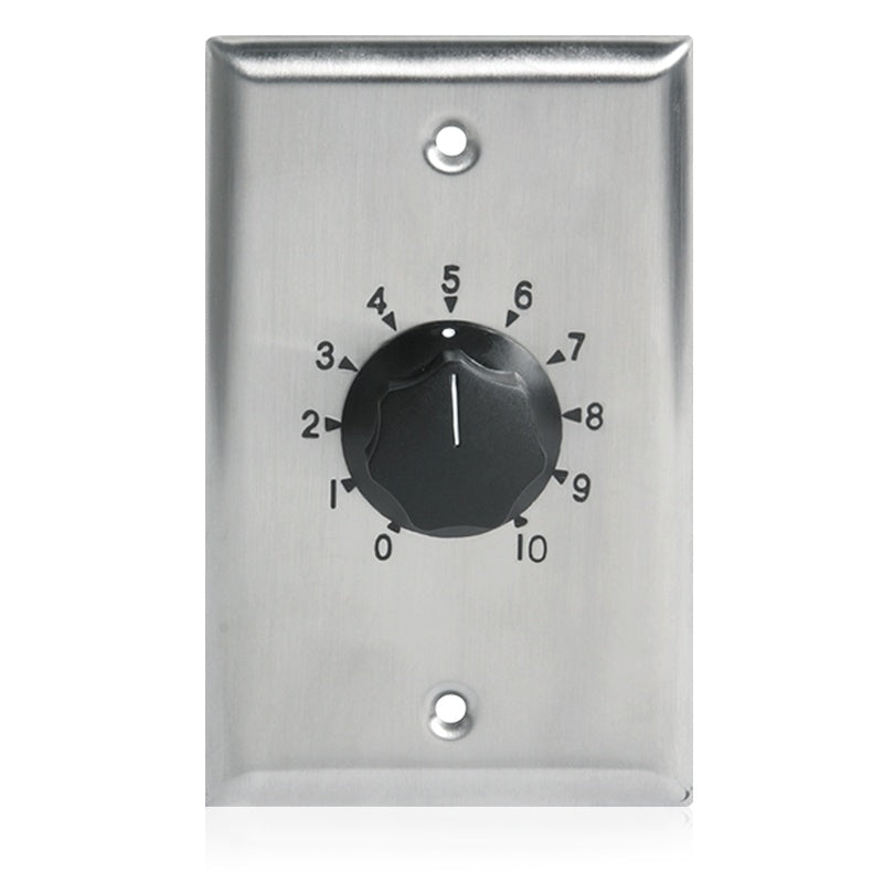 AtlasIED AT10-PA Deluxe Priority Plate Mounted 70.7V Attenuator