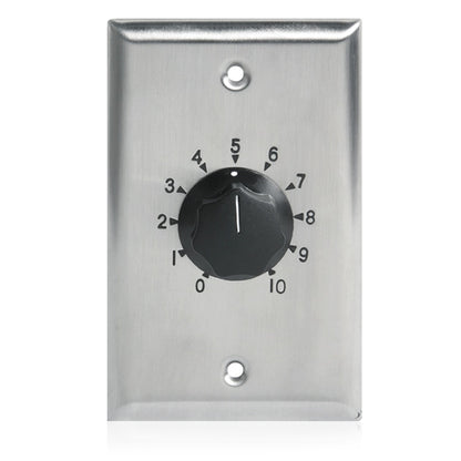AtlasIED AT10-PA Deluxe Priority Plate Mounted 70.7V Attenuator