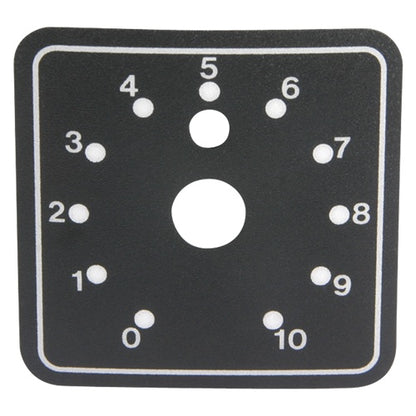AtlasIED AT10-RM Deluxe, Rack Mounted 70.7V 10W Attenuator, 3dB Steps