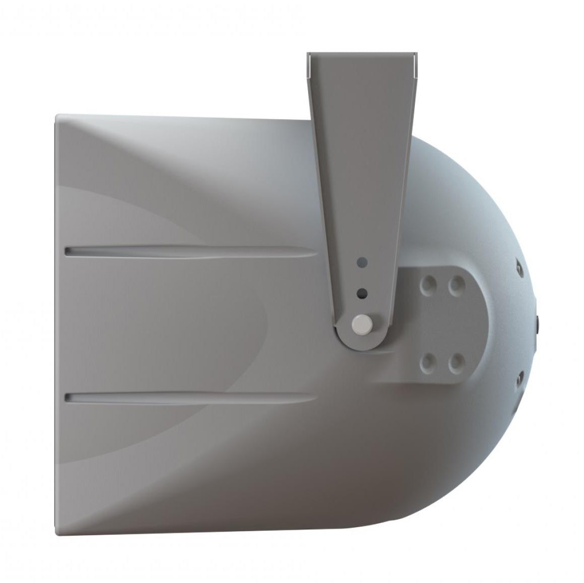 One Systems ONE.SP12T-GRAY 12â€ Two-Way Silver Series Speaker side