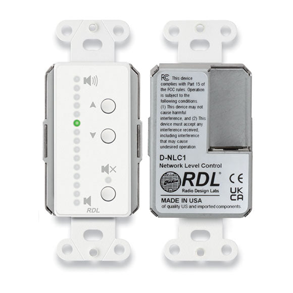 RDL D-NLC1 Network Remote Control with LEDs