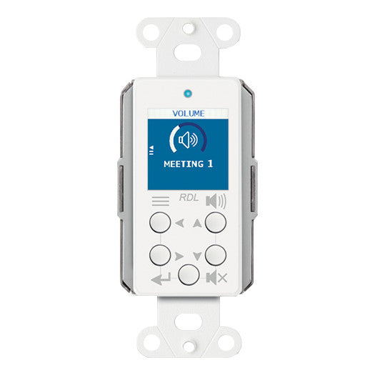 RDL D-NMC1 Dante Network Remote Control with Screen