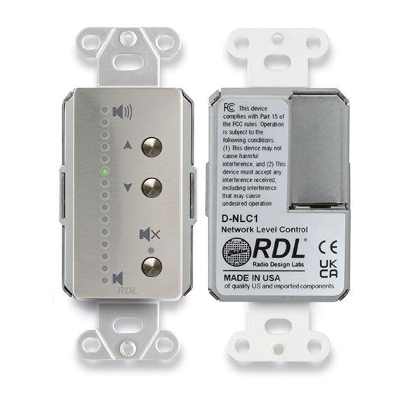 RDL DS-NLC1 Network Remote Control with LEDs