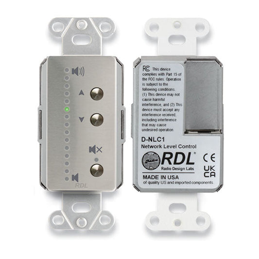 RDL DS-NLC1 Network Remote Control with LEDs