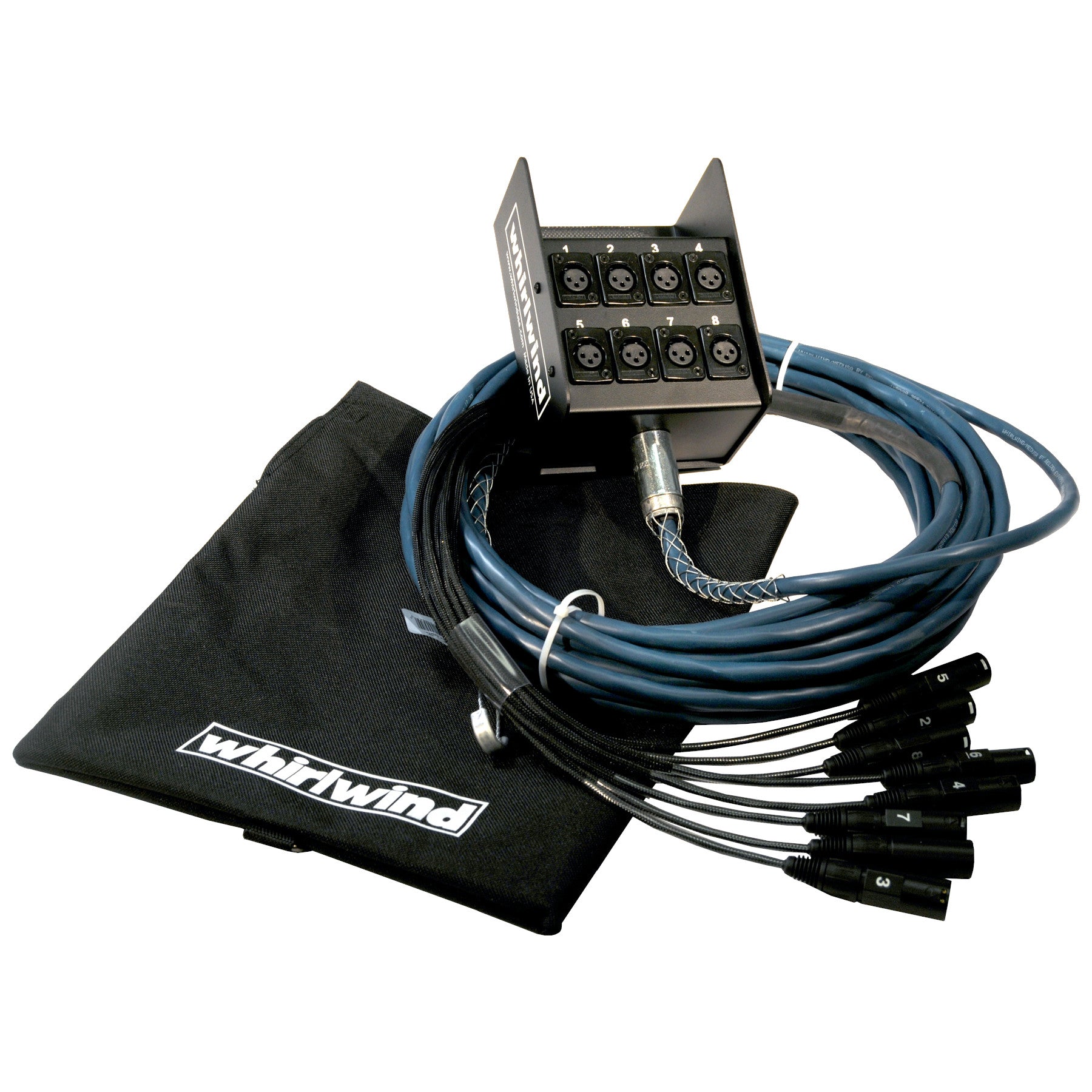 Whirlwind MS-8-M-NR 8-Input Medusa Audio Snake