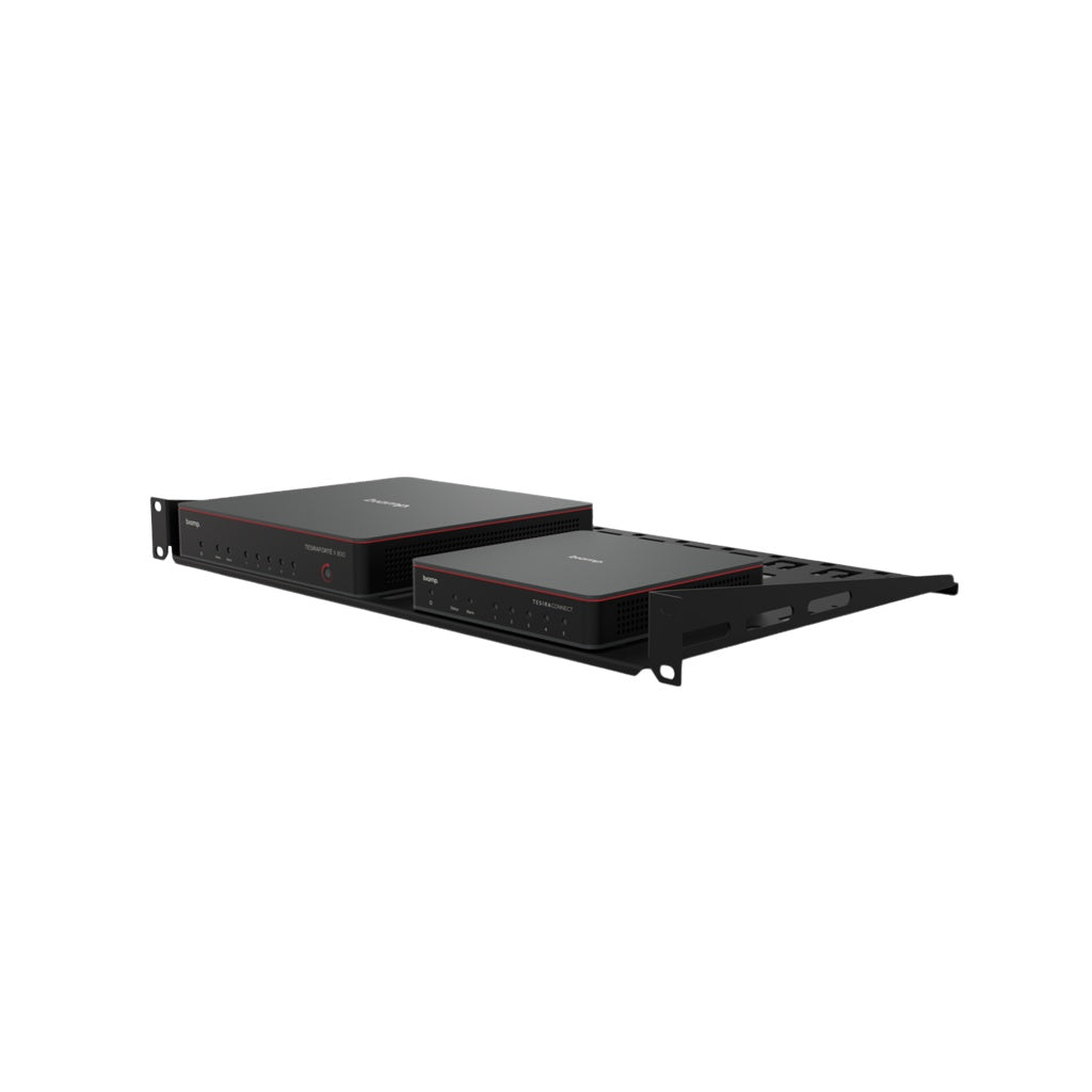 Biamp RMX 100 1RU Universal Rack Shelf For TesiraFORTÉ X