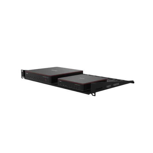 Biamp RMX 100 1RU Universal Rack Shelf For TesiraFORTÉ X