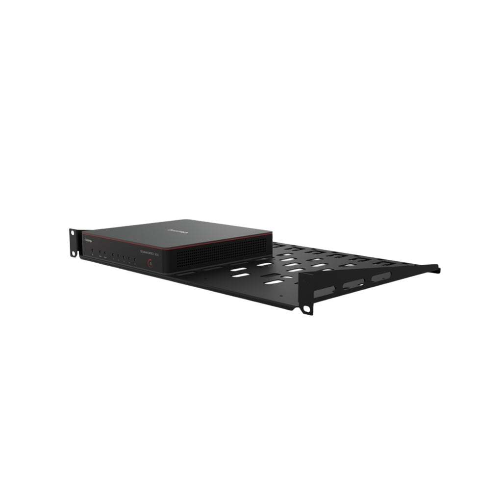 Biamp RMX 100 1RU Universal Rack Shelf For TesiraFORTÉ X