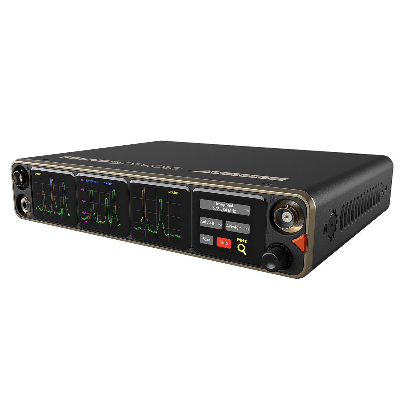 Sound Devices A20-Nexus 8-Channel Digital Wireless Receiver left