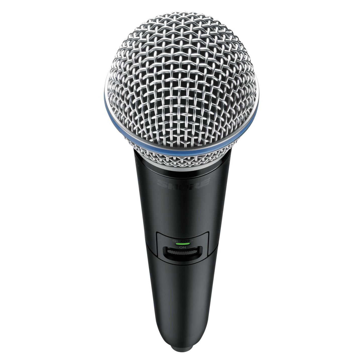 Shure GLXD2+/B58 Dual Band Handheld Microphone Transmitter detail
