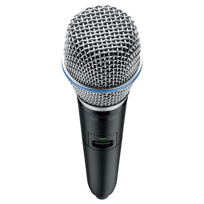 Shure GLXD2+/B87A Dual Band Handheld Microphone Transmitter detail