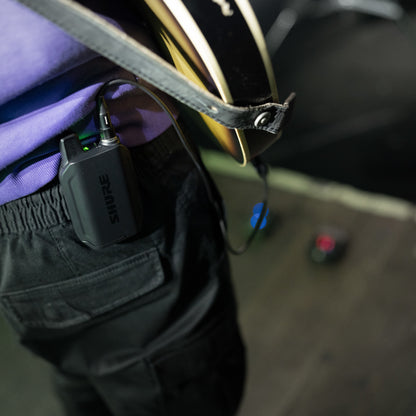 Shure GLXD14R+ Dual Band Wireless Instrument Microphone System lifestyle 2