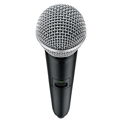 Shure GLXD2+/SM58 Handheld Transmitter detail
