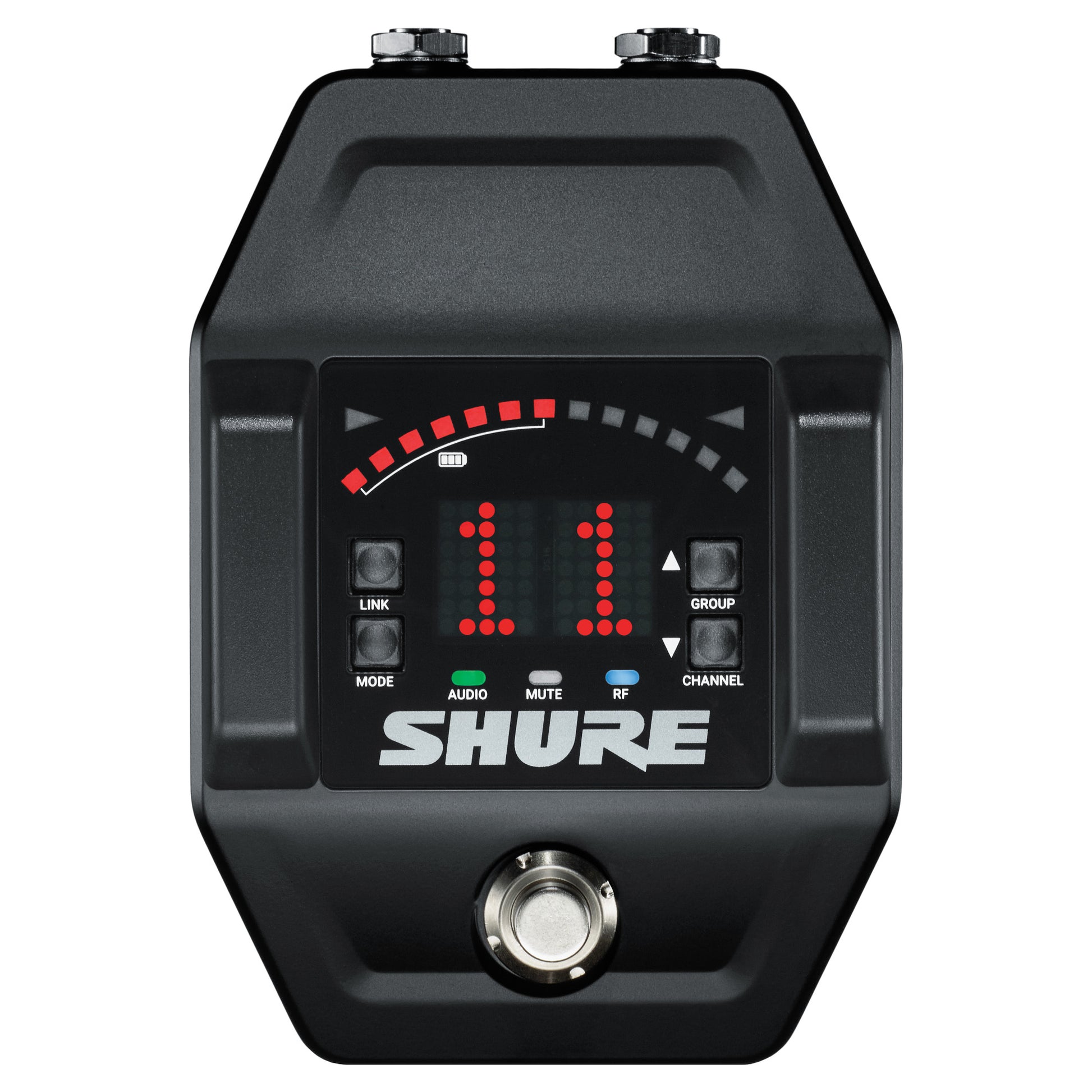 Shure GLXD6+ Guitar Pedal Receiver front